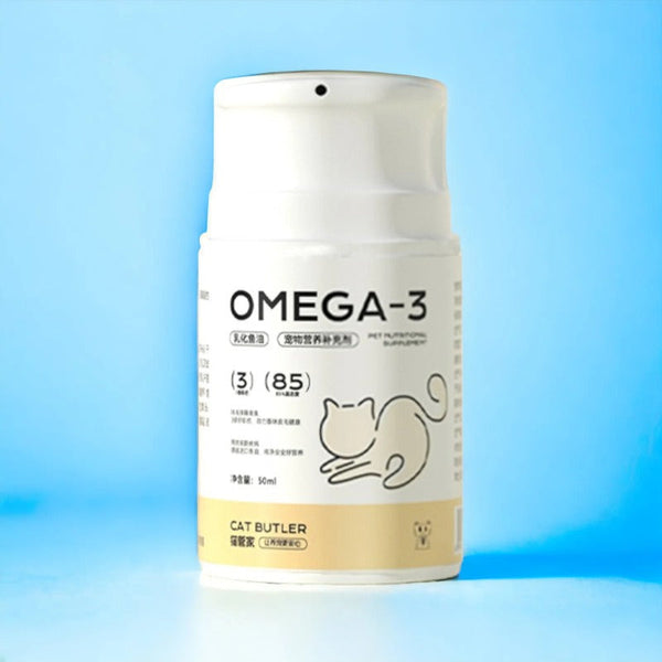 Premium Creamy Fish Oil Pump for Cats